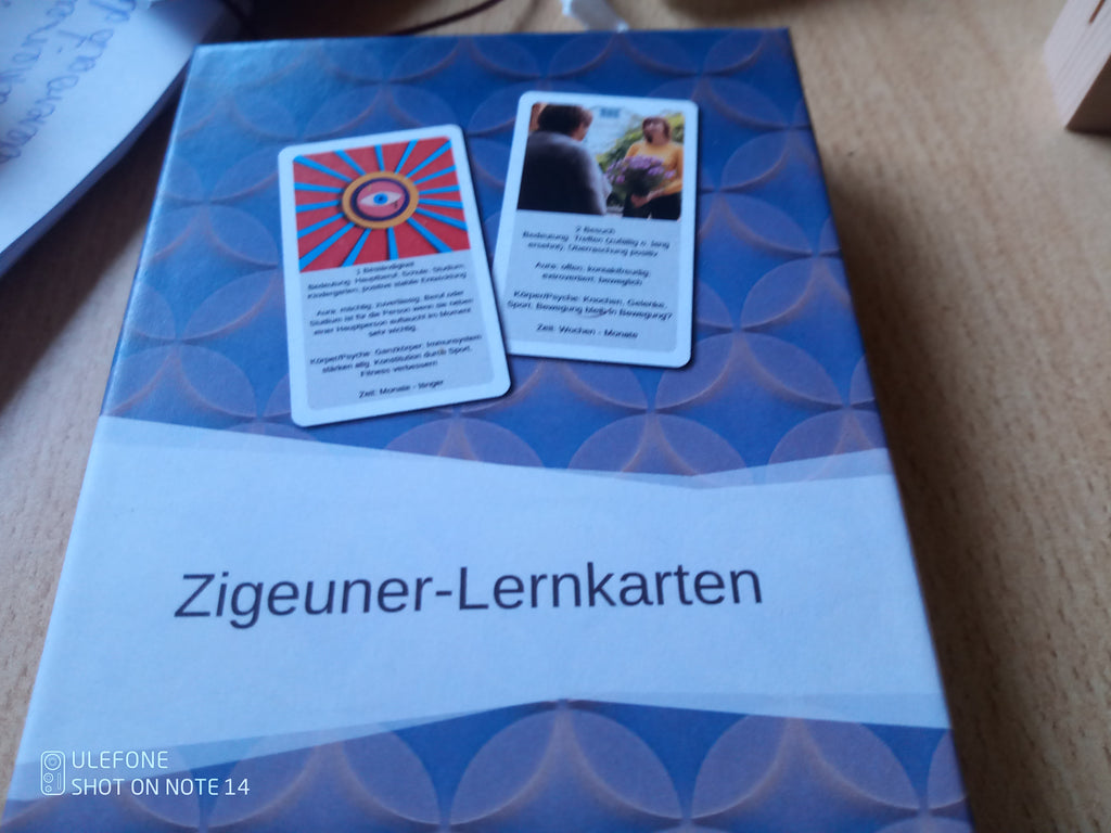 Zigeuner-Lernkarten 36 Karten