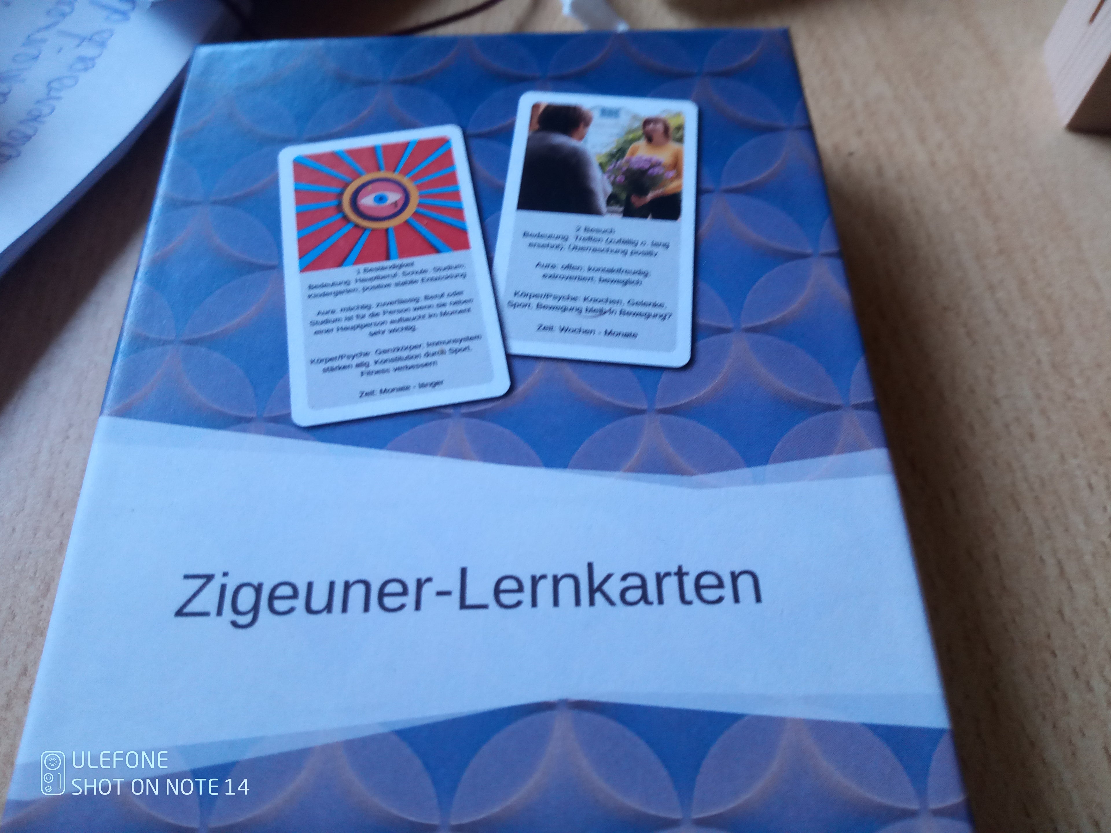 Zigeuner-Lernkarten 36 Karten